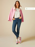 Jeans skinny eco-friendly con bottone gioiello image number 0