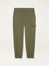 Joggers cargo in viscosa stretch image number 4