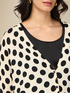 Cardigan stampa a pois image number 2
