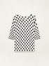 Polka dot printed sweater image number 3