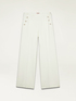 Milano-stitch palazzo trousers image number 2