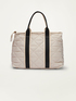 Quilted tote bag image number 2