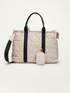 Quilted tote bag image number 1