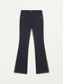 Milano jersey flare trousers image number 4