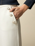 Milano-stitch palazzo trousers image number 4