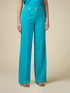 Technical fabric flared trousers image number 3