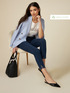 Jeans skinny eco-friendly con dettaglio gioiello image number 0