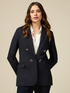 Milano-stitch blazer with jewel buttons image number 0