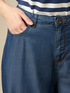 Pantaloni wide leg in tencel image number 2