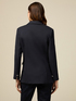 Milano-stitch blazer with jewel buttons image number 1