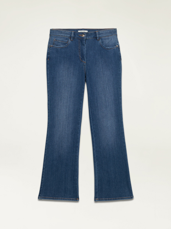 Eco-friendly little flare jeans