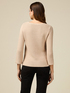 Cotton blend lurex sweater image number 1