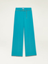 Technical fabric flared trousers image number 4