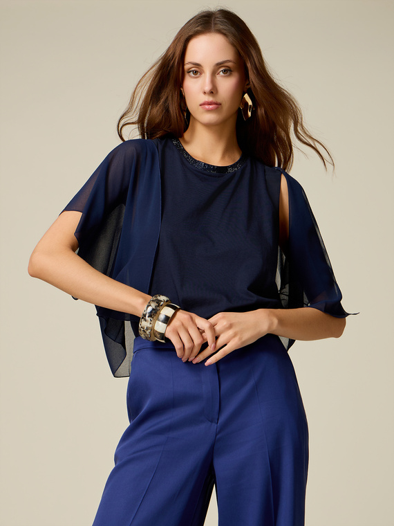 Coprispalle in georgette