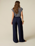 Palazzo pants in viscose image number 1
