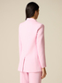 Blazer crois&eacute; en tissu cr&ecirc;pe image number 1
