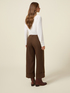 Pantalones cropped micro pata de gallo image number 1