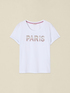 T-shirt con applicazione lettering image number 3