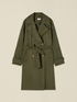 Doppelreihiger Trenchcoat aus Viskosemischung image number 3