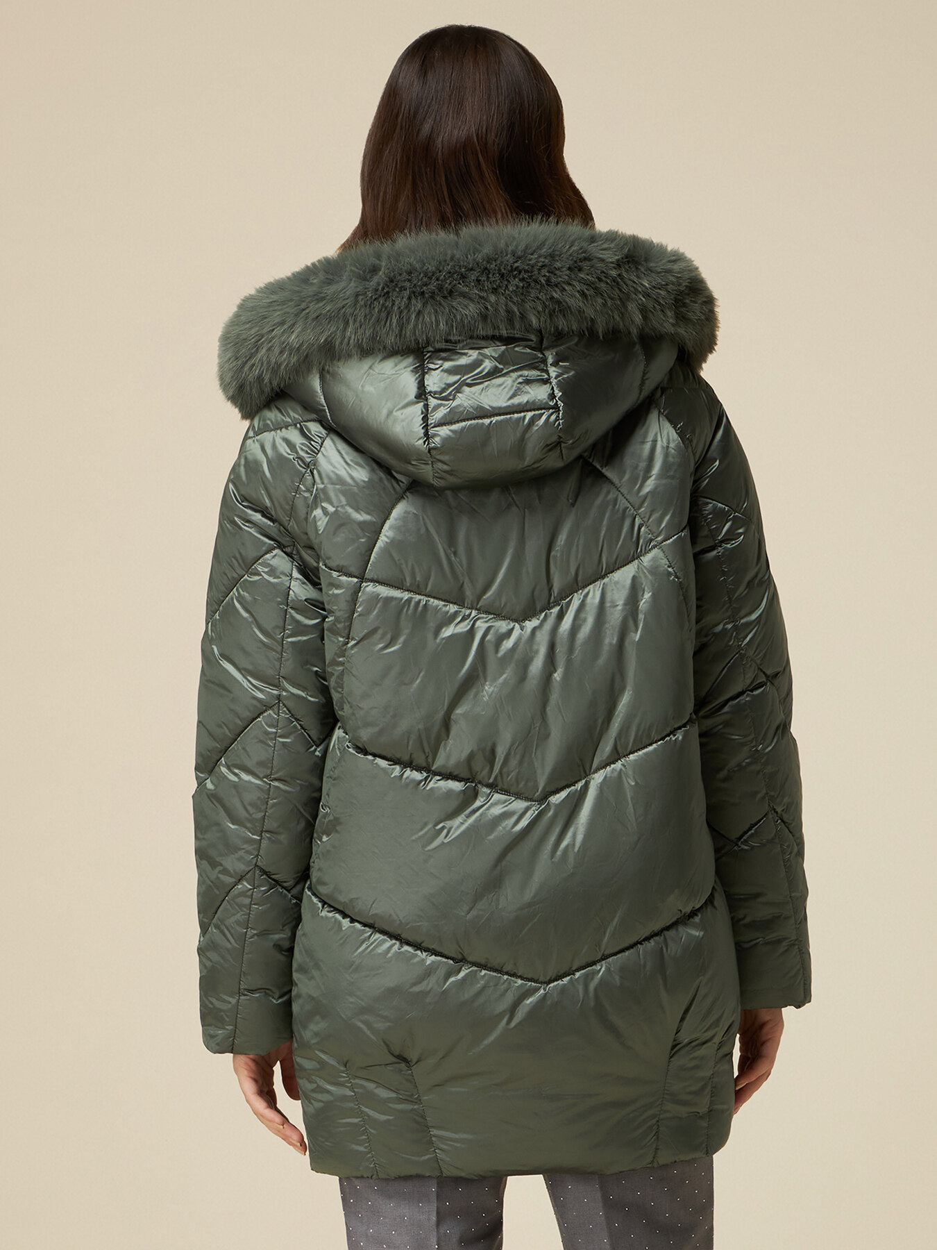 Piumino cocoon trapuntato image number 1