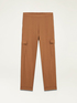 Pantalones cargo en mezcla de lino image number 4