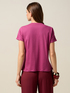 T-shirt con ricamo in pietre colorate image number 1