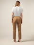 Chinos in raso di cotone image number 1