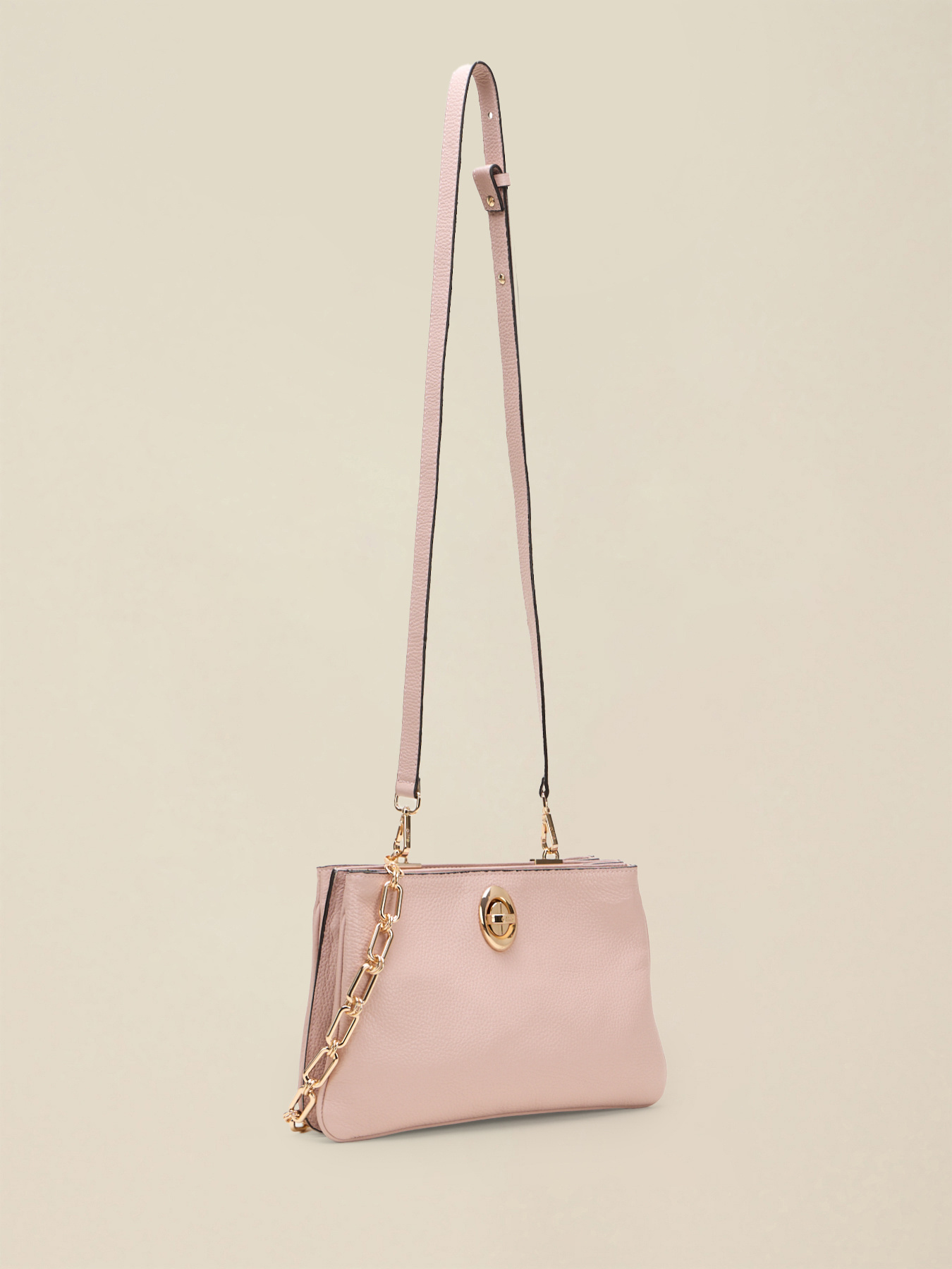 Genuine leather shoulder bag image number 3