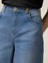 Jeans wide leg con dettaglio catena image number 2