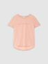 T-shirt con sangallo e ricamo image number 3