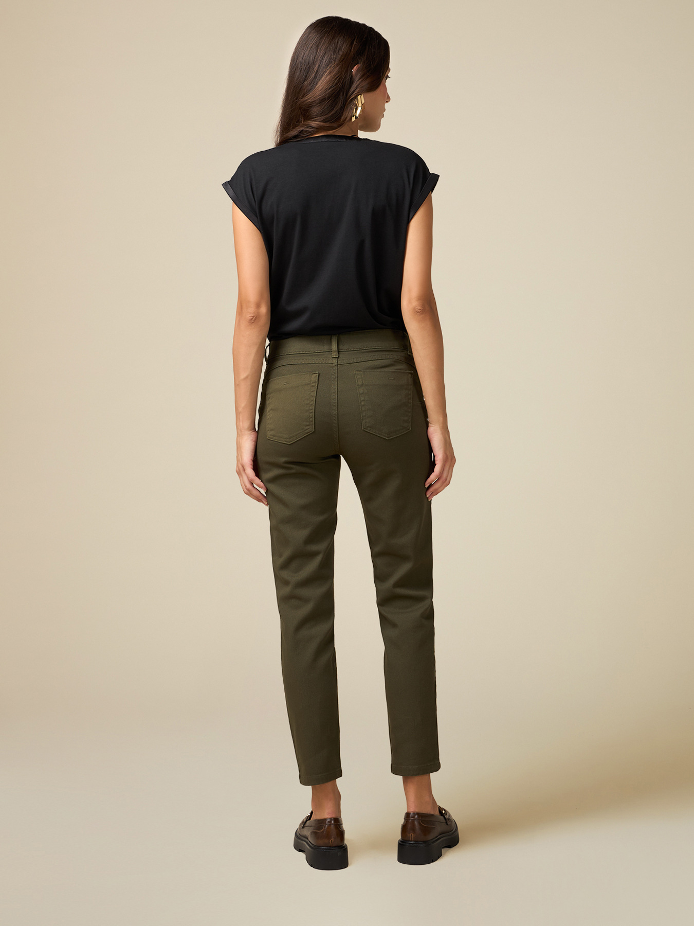 Cotton drill trousers image number 1