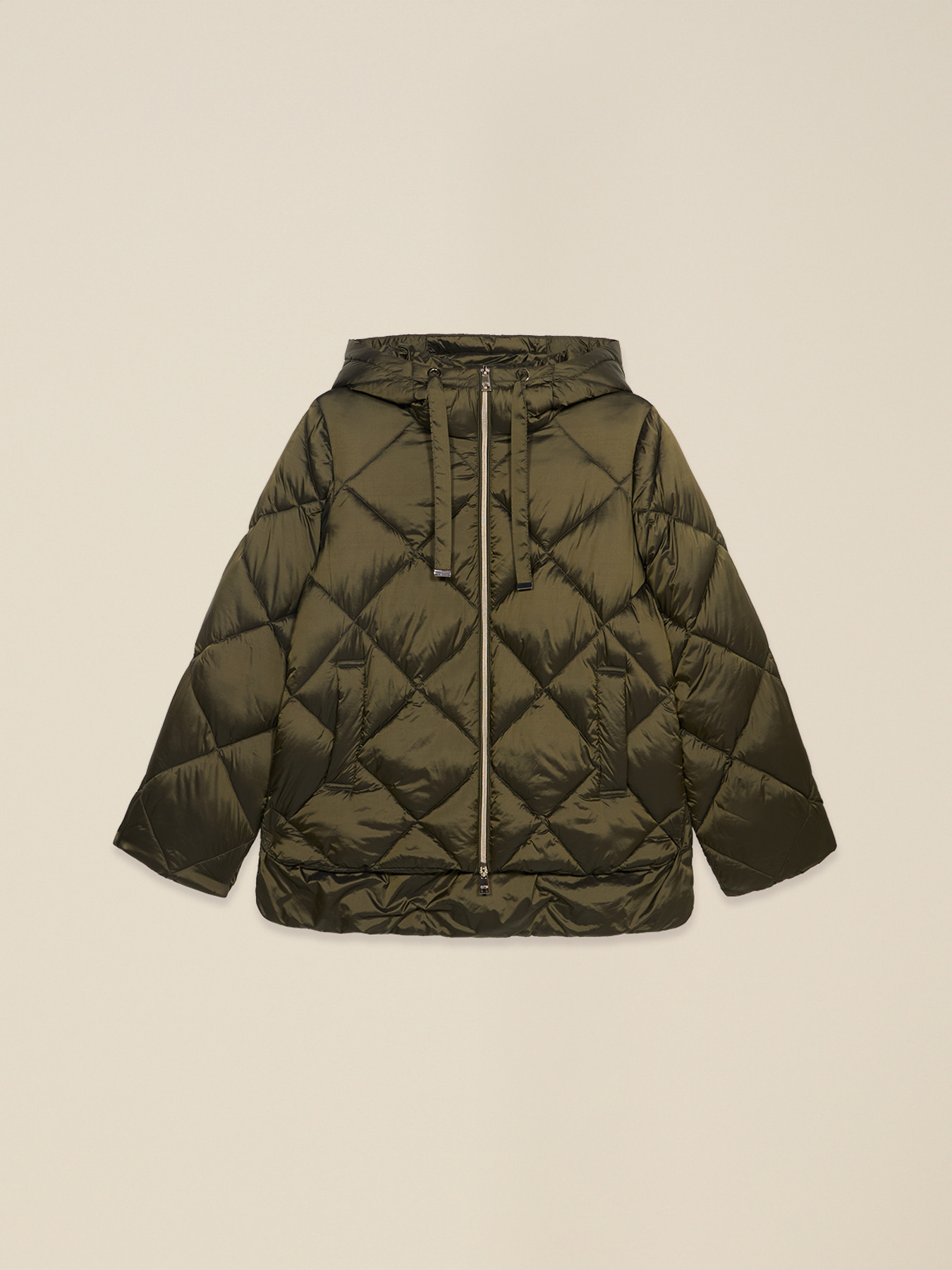&Uuml;bergro&szlig;e gesteppte Steppjacke mit Kapuze image number 3
