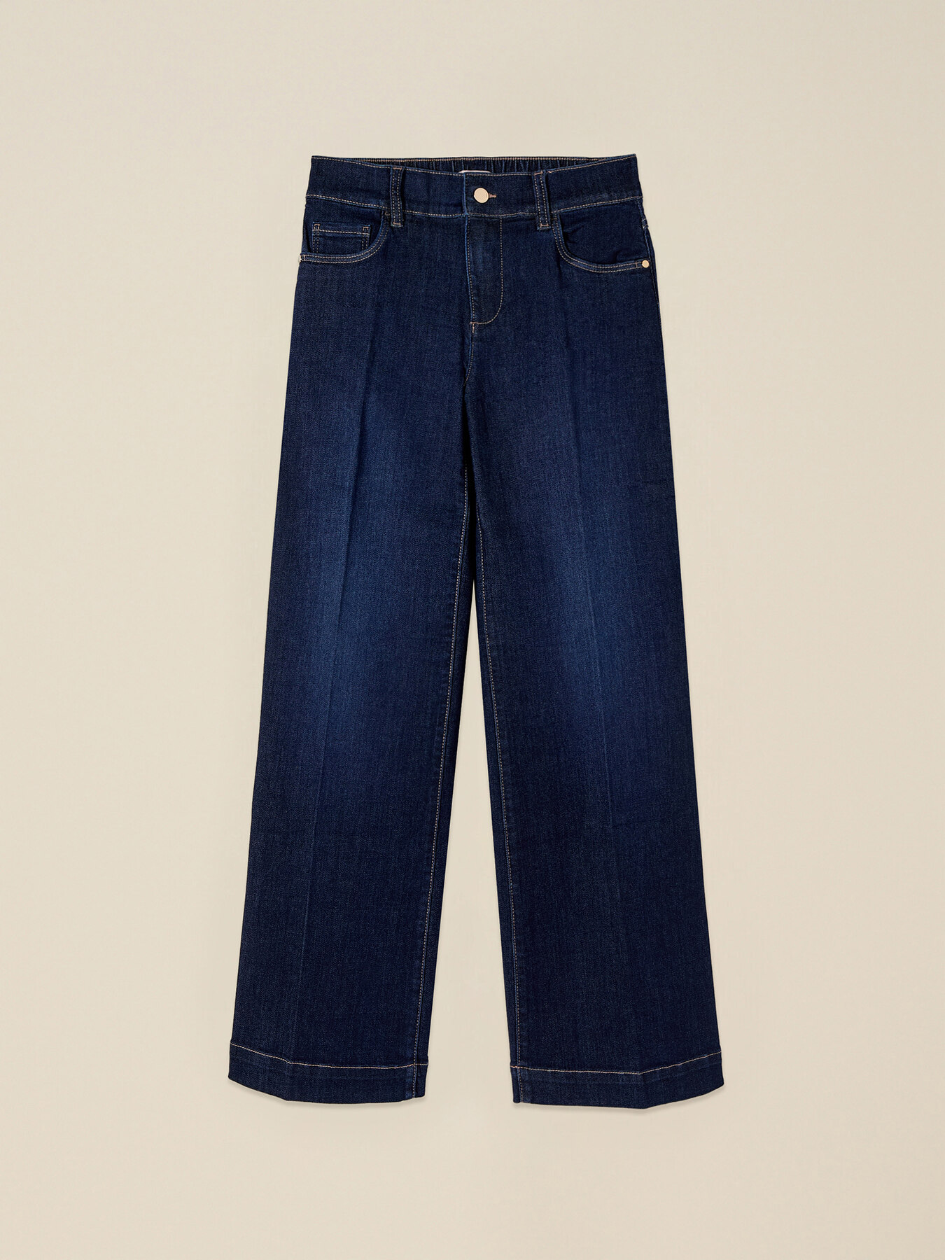Wide-leg jeans image number 4