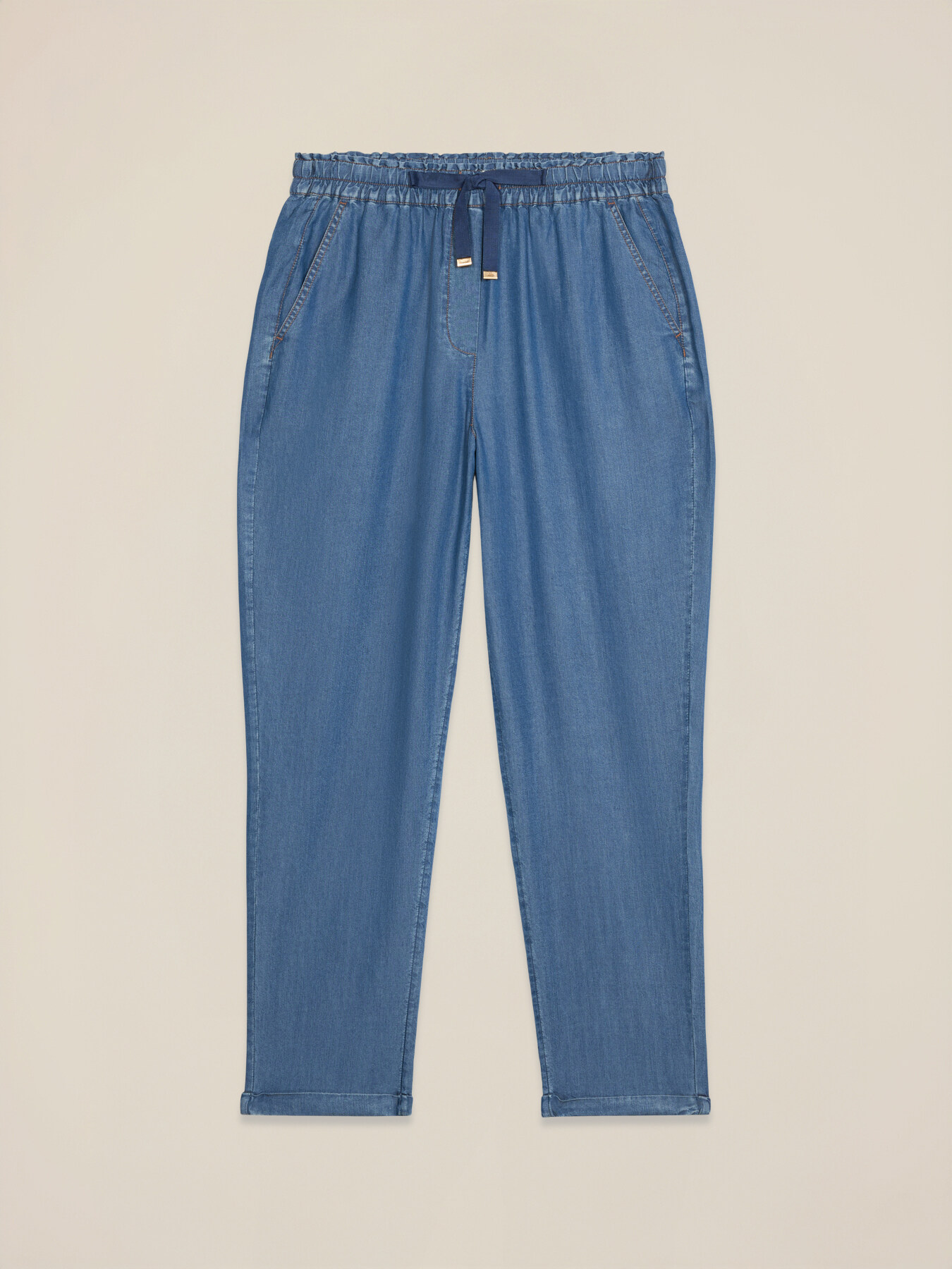 Tencel joggers image number 4