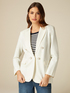 Blazer in punto milano con bottoni gioiello image number 0