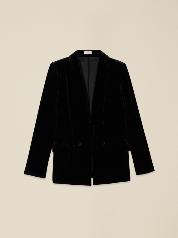 Blazer en chenille