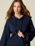 Kapuzenpullover mit Lochstickerei-Einsatz image number 2