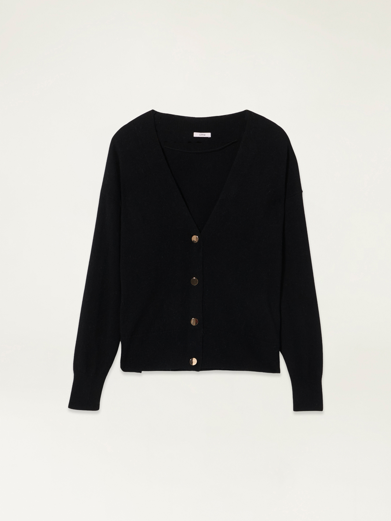 C&aacute;rdigan de lana/cachemir image number 4