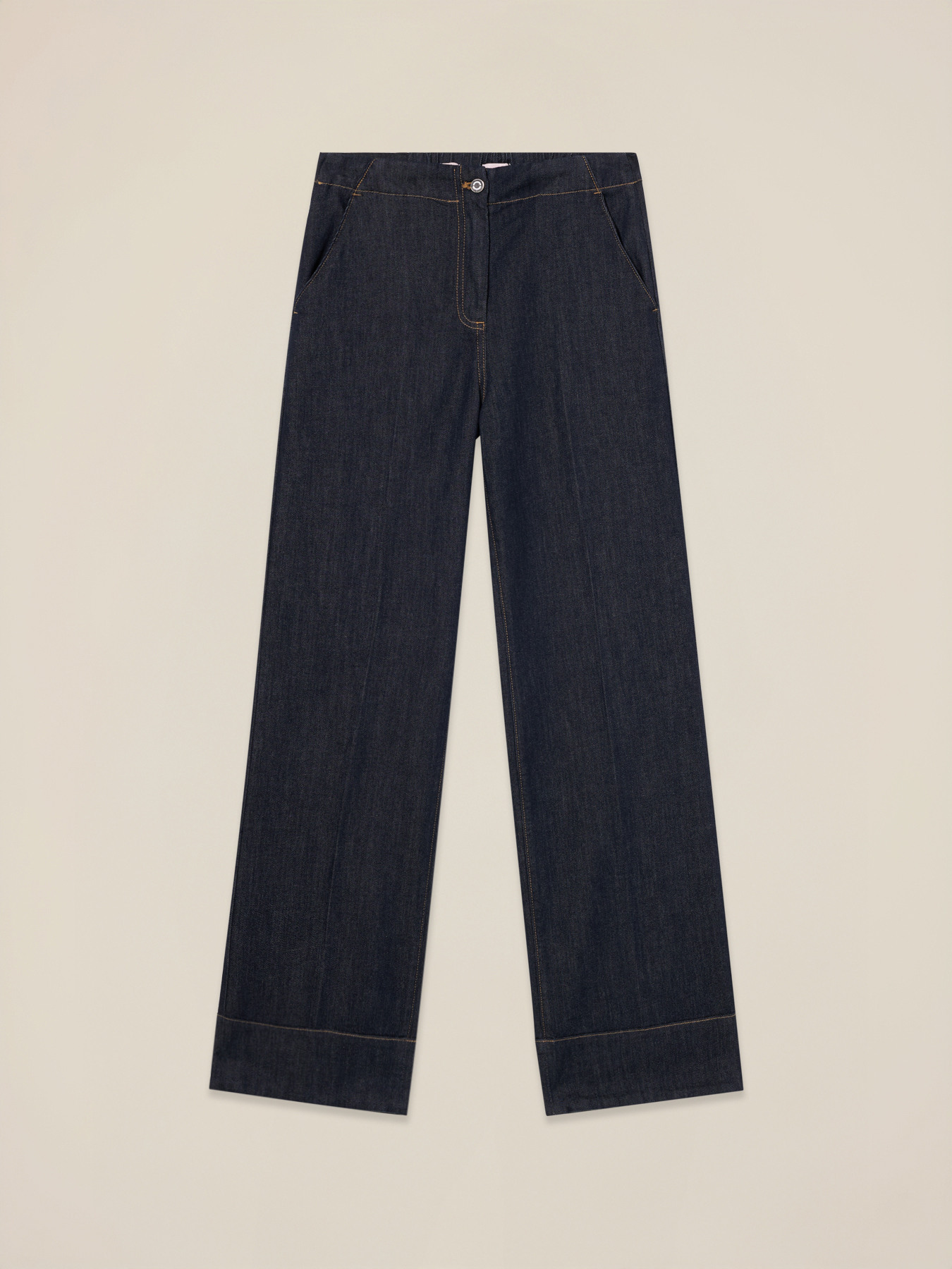 Wide-leg jeans image number 0