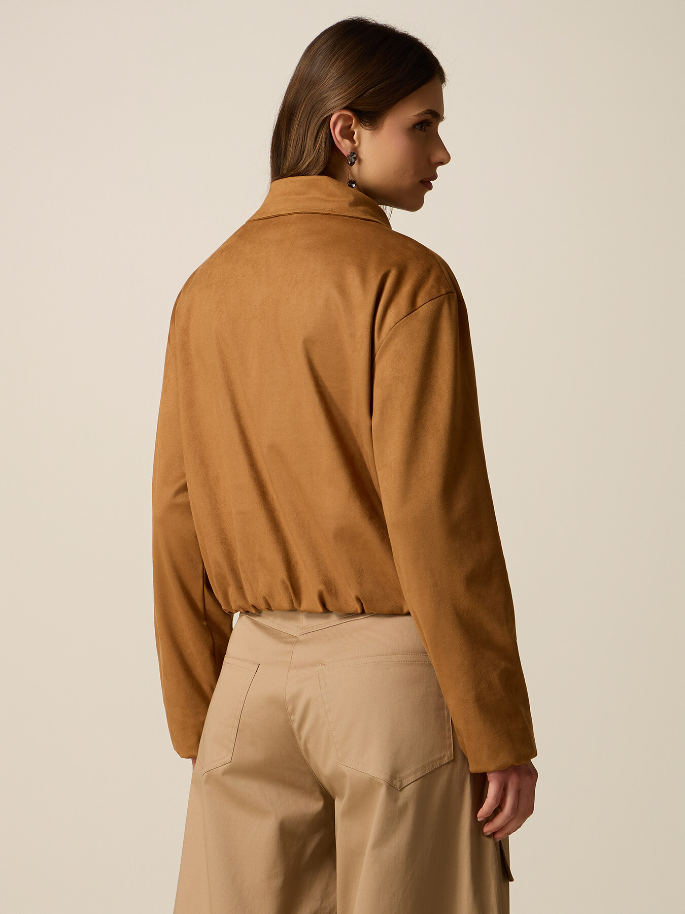 Blouson court avec zip image number 1