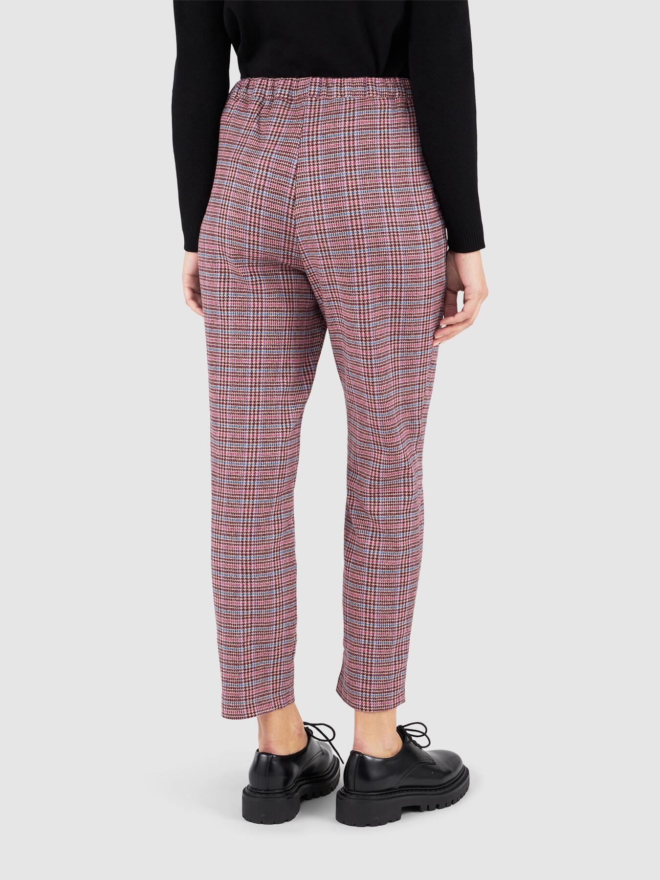 Chequered Dubai Joggers image number 1