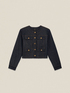 Giacca corta in denim image number 3