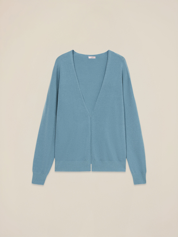 Viscose blend cardigan