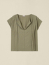 Blouse with short kimono sleeves image number 3