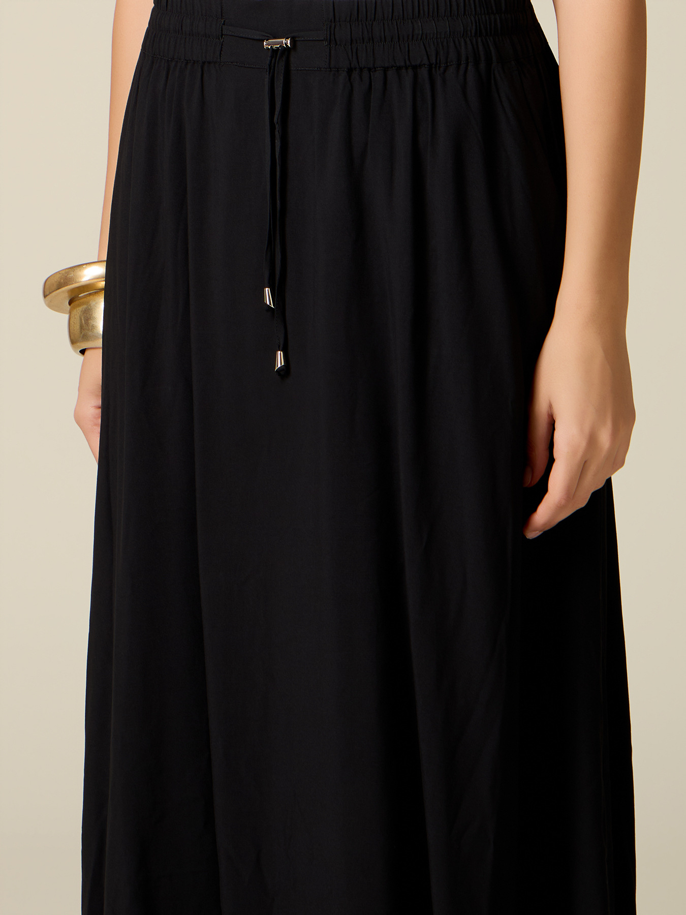 Long viscose skirt image number 2