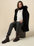 Regular viscose blend trousers image number 0