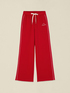 Jersey trousers with piping image number 4