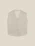 Cardigan senza maniche in filato lurex image number 3