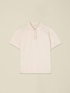 T-shirt a polo con cristalli image number 3