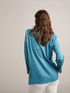 Blusa jacquard fantasia a pois image number 1